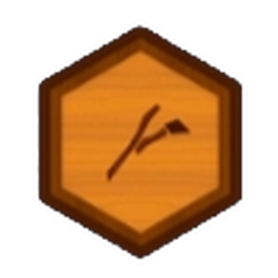 TrueRep Wood Rank Badge